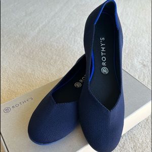 Rothy’s Maritime Navy Flat, size 12